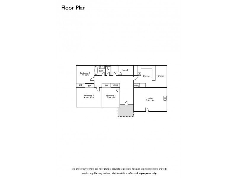 31 Laidlaw Street, Apsley VIC 3319 Floorplan