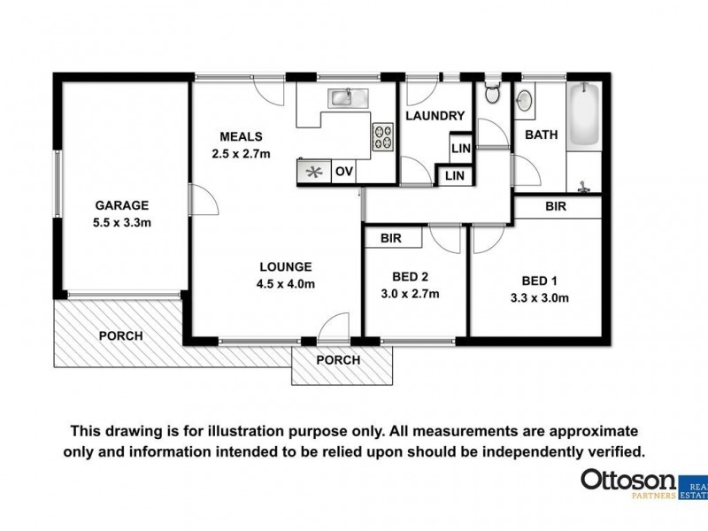 Unit 2/24 Rolland Street, Naracoorte SA 5271 Floorplan