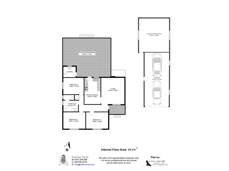 7 Sixth Ave, Naracoorte SA 5271 Floorplan