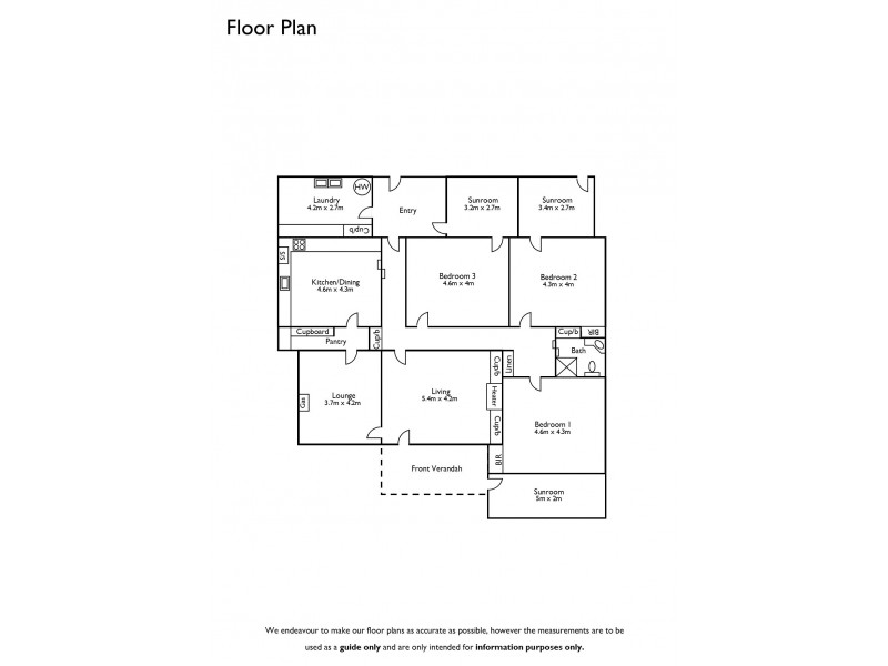 44 Sandstone Avenue, Naracoorte SA 5271 Floorplan