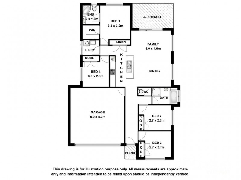 12 Alexander Tolmer Way, Robe SA 5276 Floorplan
