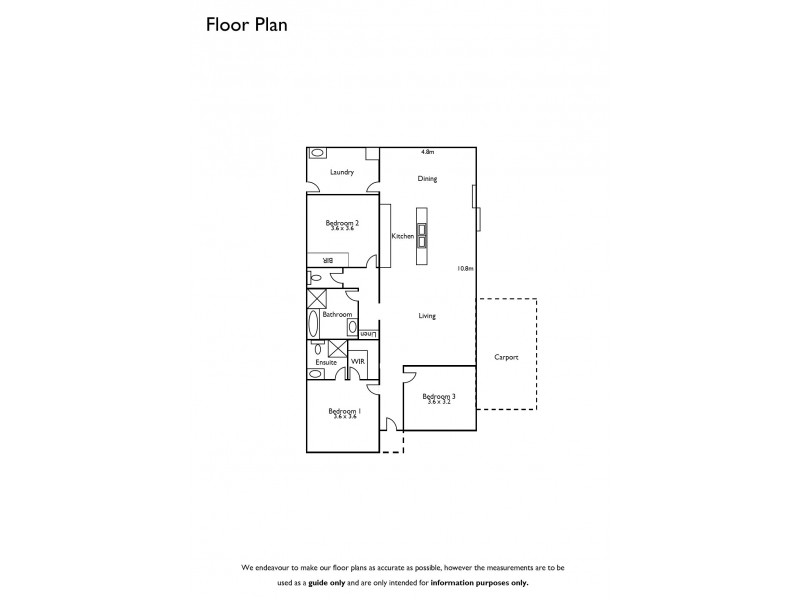5 Brealey Place, Naracoorte SA 5271 Floorplan