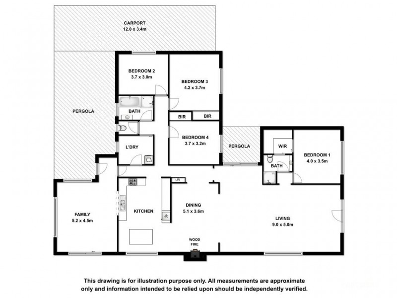 10164 Riddoch Hwy, Naracoorte SA 5271 Floorplan