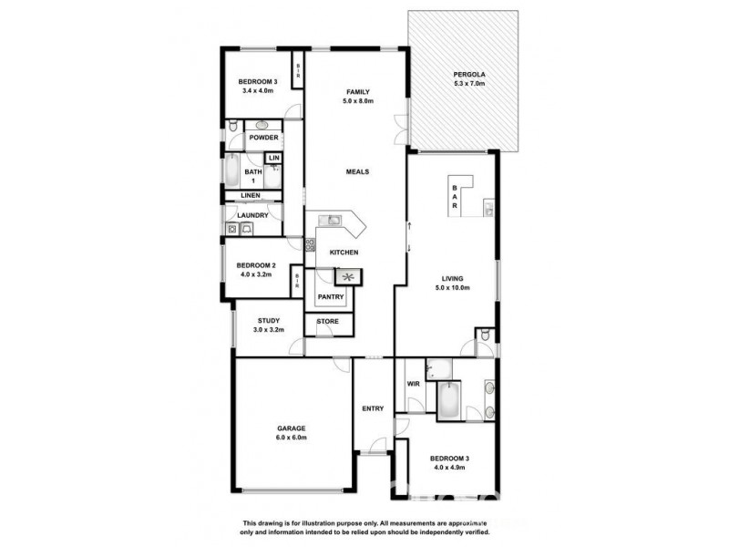 24 Pine Grove, Naracoorte SA 5271 Floorplan