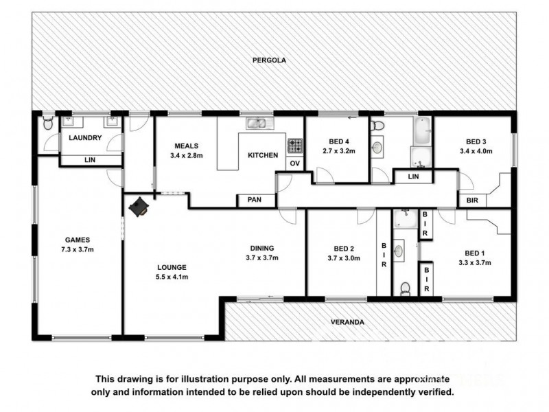 3030 Konetta Road, Lucindale SA 5272 Floorplan