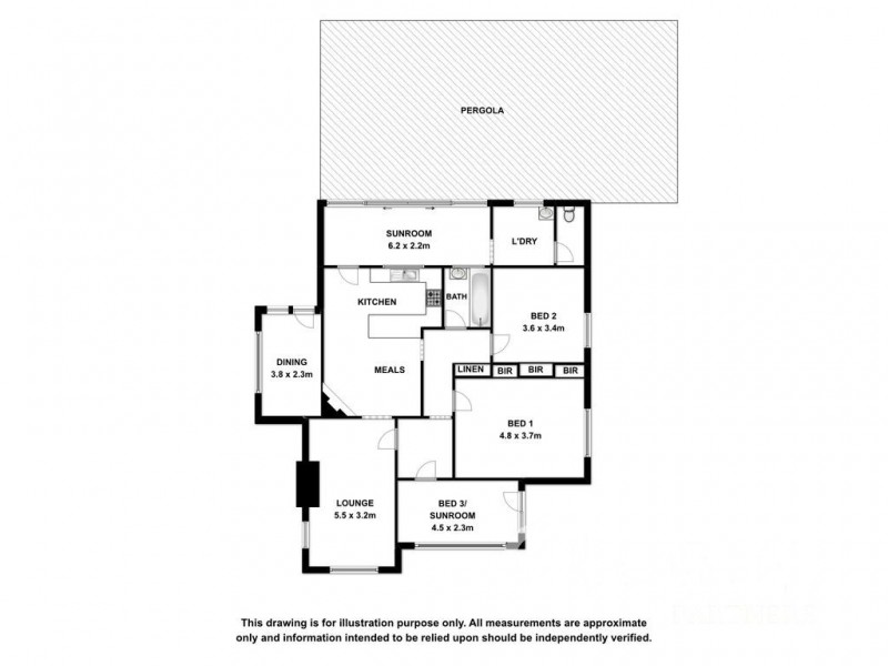 1741 Wimmera Hwy, Hynam SA 5262 Floorplan