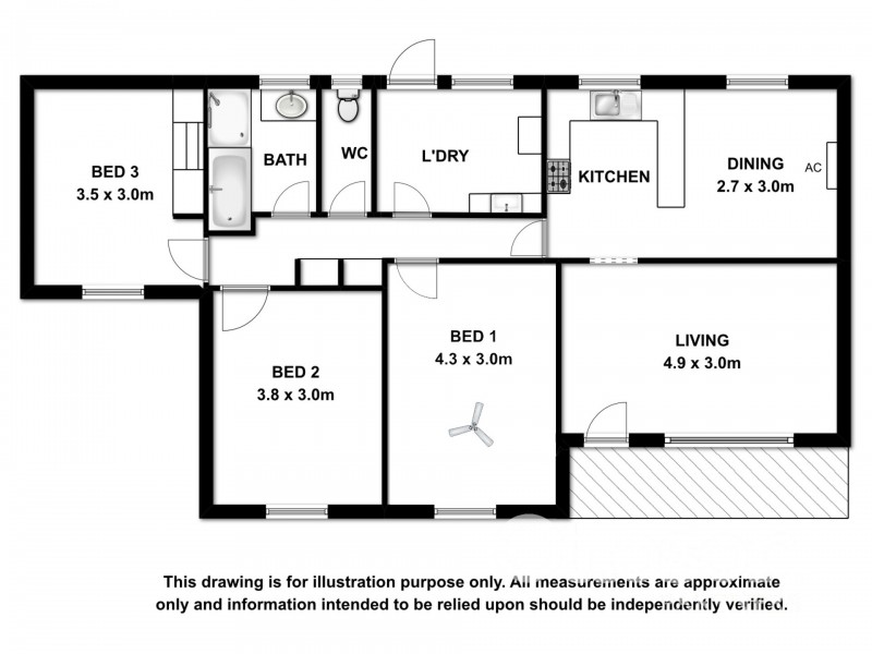 260 Smith Street, Naracoorte SA 5271 Floorplan