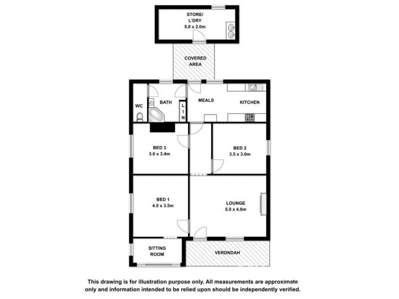 41 Freeling Street, Naracoorte SA 5271 Floorplan