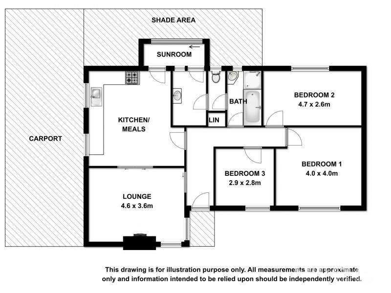 11 Cameron Street, Penola SA 5277 Floorplan