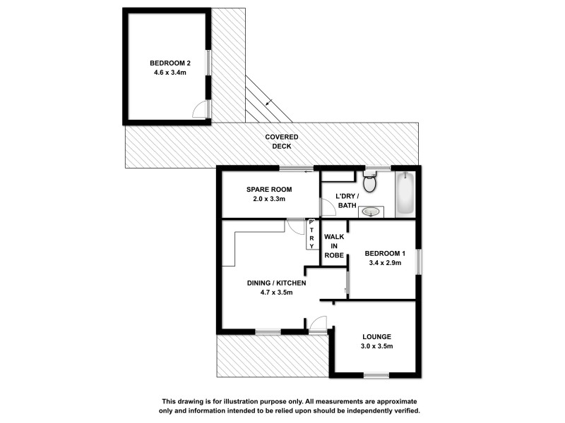 9 Humphris Avenue, Naracoorte SA 5271 Floorplan