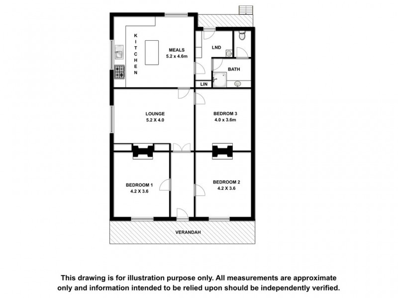 14 Magarey Crescent, Naracoorte SA 5271 Floorplan