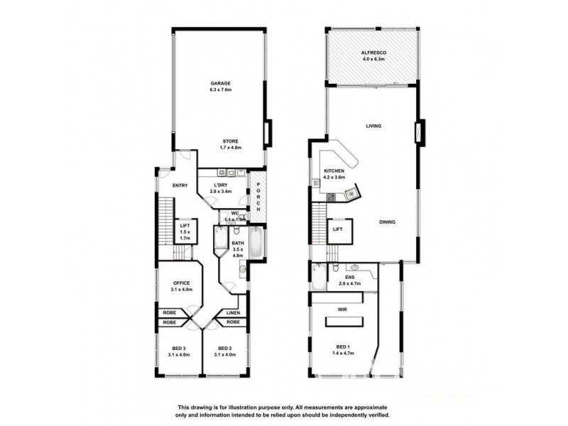 5 Maddison Court, Robe SA 5276 Floorplan