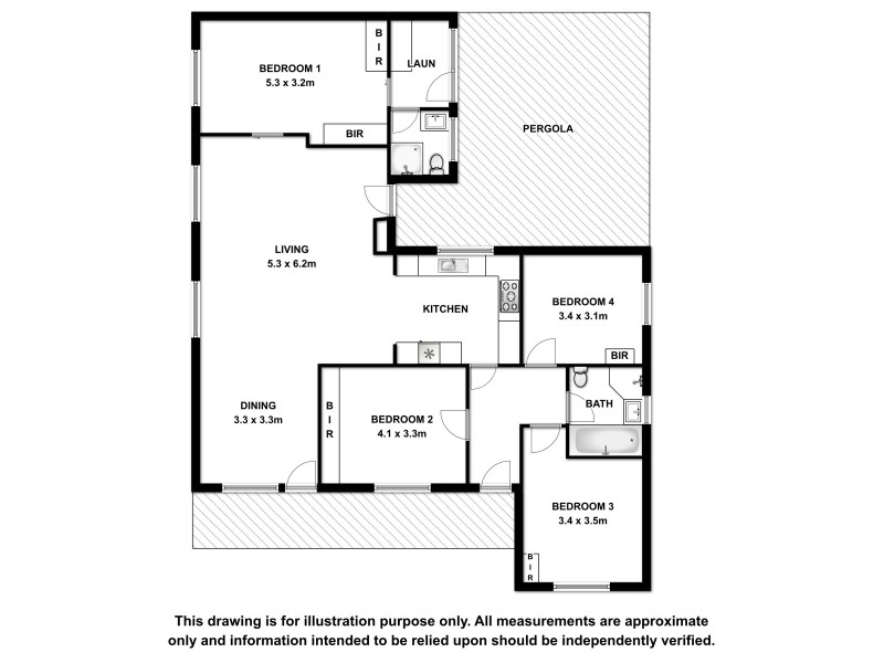 15 Second Avenue, Naracoorte SA 5271 Floorplan