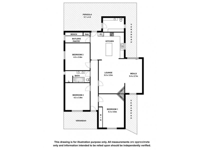 1174 Wimmera Highway, Hynam SA 5262 Floorplan