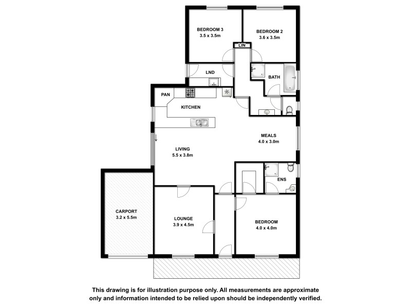 17 Barclay Avenue, Naracoorte SA 5271 Floorplan