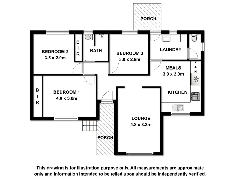 16 Ash Grove, Lucindale SA 5272 Floorplan