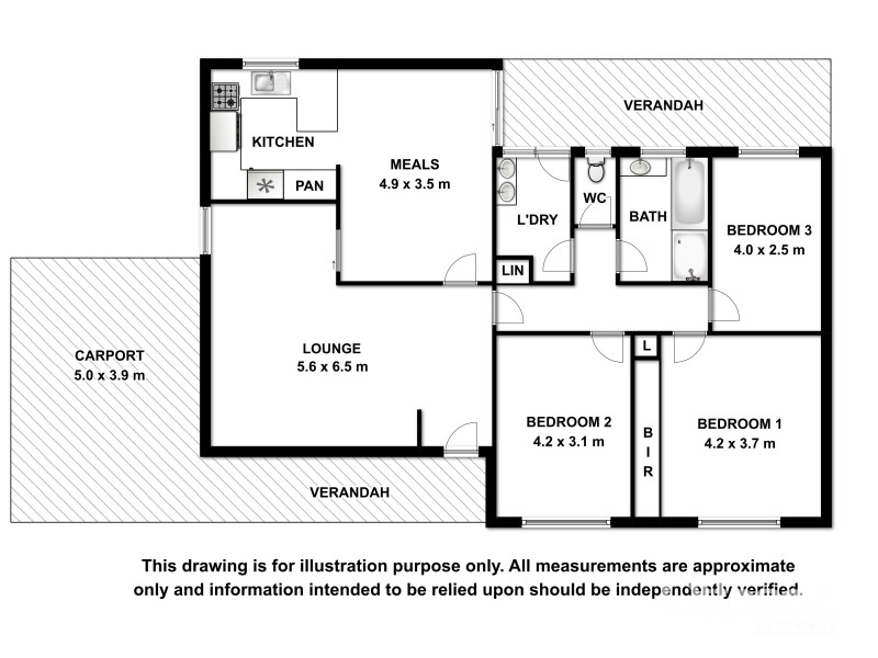 17 Price Avenue, Naracoorte SA 5271 Floorplan