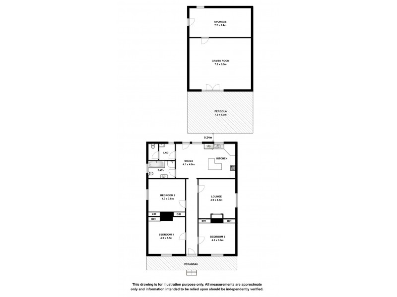 30 Livingston Street, Naracoorte SA 5271 Floorplan