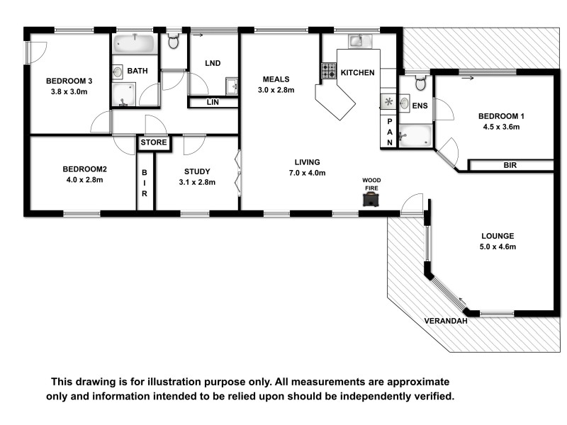 90a Gordon Street, Naracoorte SA 5271 Floorplan
