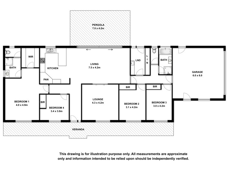 3 Premier Drive, Naracoorte SA 5271 Floorplan