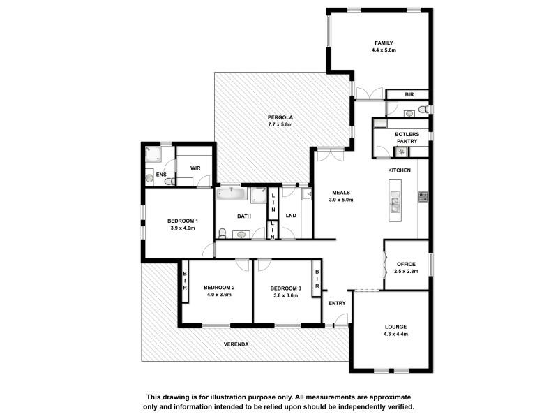 30 Stewart Terrace, Naracoorte SA 5271 Floorplan