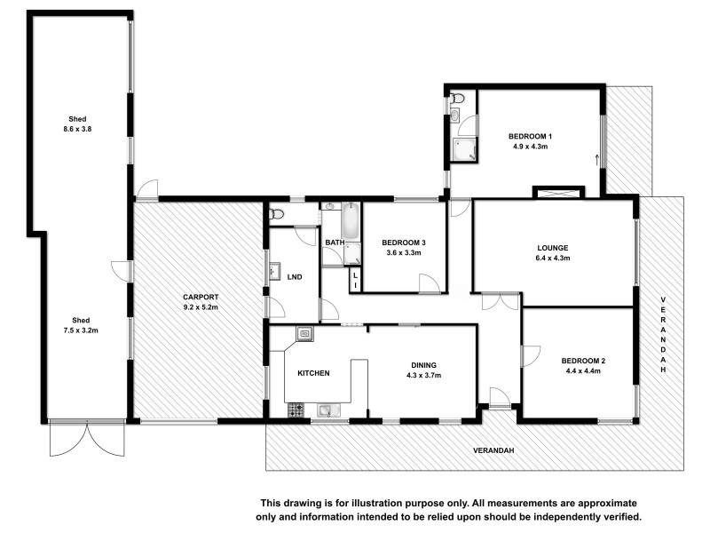 12 Marine Parade, Kingston Se SA 5275 Floorplan