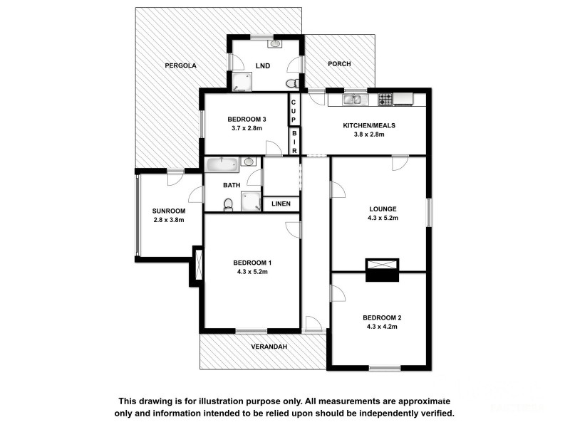 34 Livingston Street, Naracoorte SA 5271 Floorplan