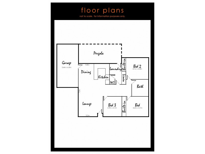 Unit 1/153 Gordon Street, Naracoorte SA 5271 Floorplan