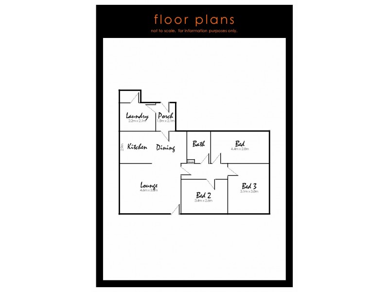 13 Butler Terrace, Naracoorte SA 5271 Floorplan