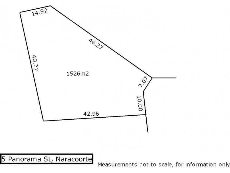 5 Panorama Crescent, Naracoorte SA 5271 Floorplan