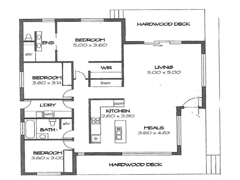 21 Lakeside Terrace, Robe SA 5276 Floorplan