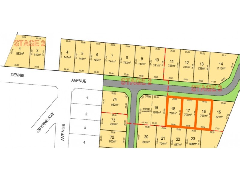 Lot 16 and 17 Dennis Avenue, Robe SA 5276 Floorplan