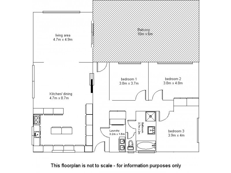18 Herbert Street, Beachport SA 5280 Floorplan