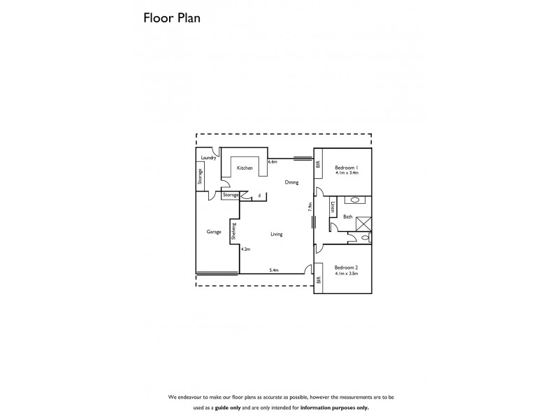 7B Cedar Avenue, Naracoorte SA 5271 Floorplan