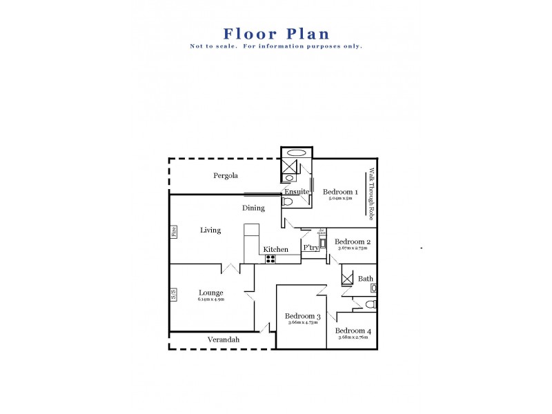 1 Moore Street, Naracoorte SA 5271 Floorplan