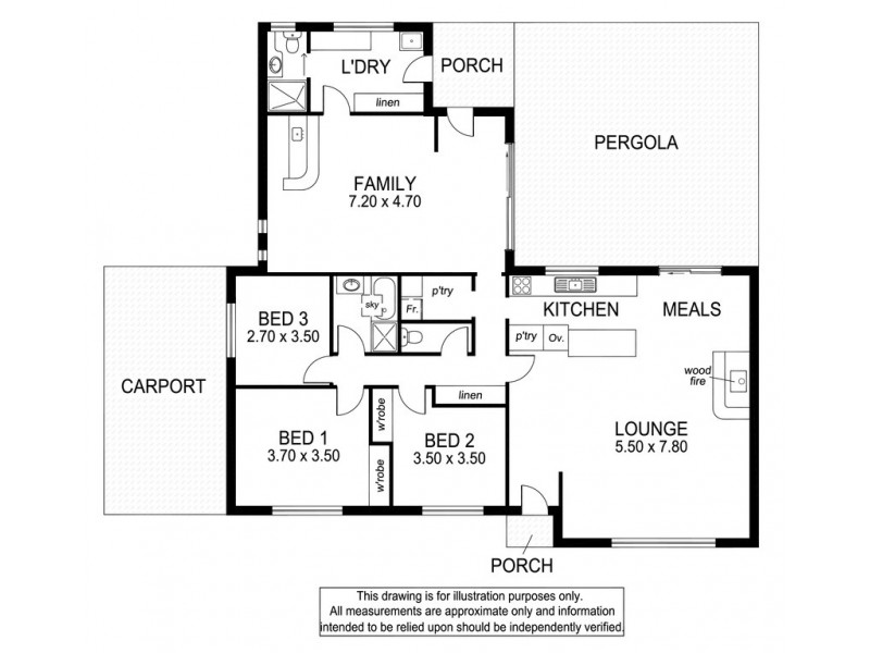 9 Somerville Street, Beachport SA 5280 Floorplan