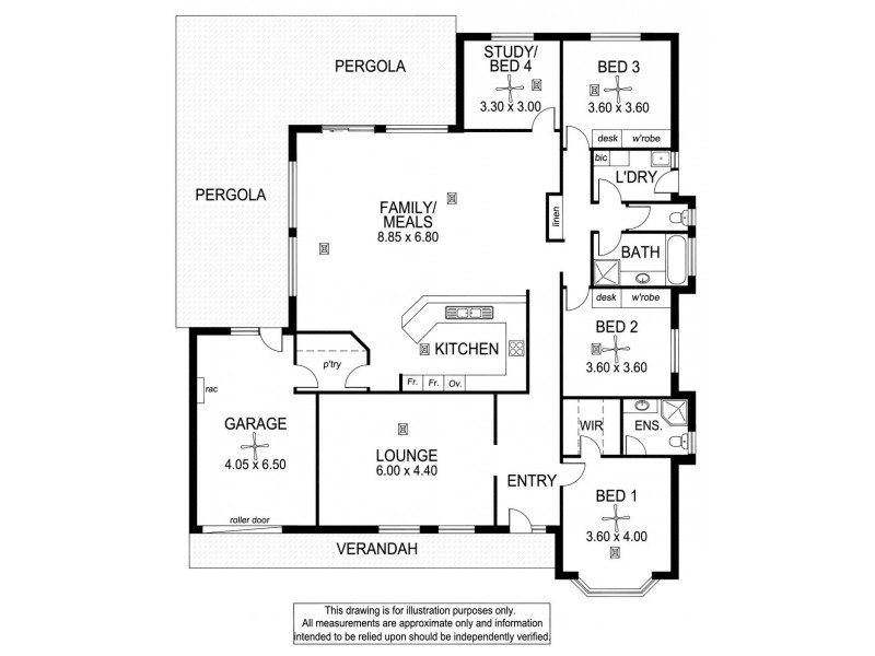 45 Rotary Avenue, Naracoorte SA 5271 Floorplan