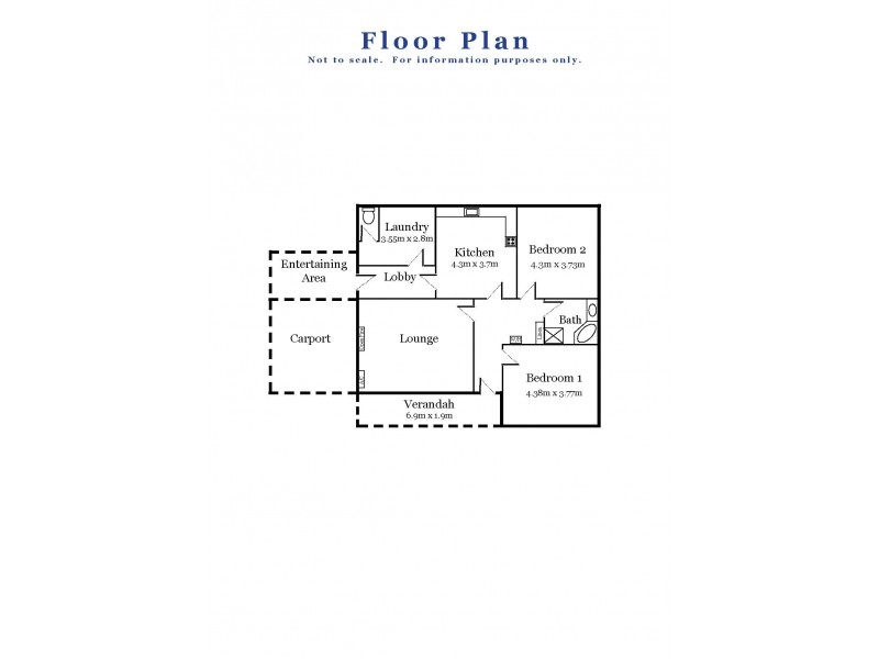 13 Porter Street, Naracoorte SA 5271 Floorplan