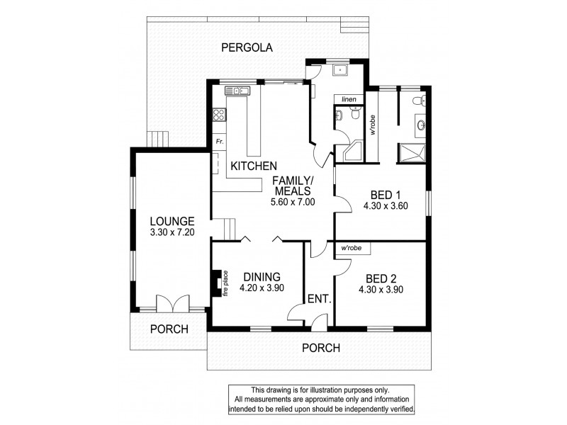 7 Elizabeth Street, Millicent SA 5280 Floorplan