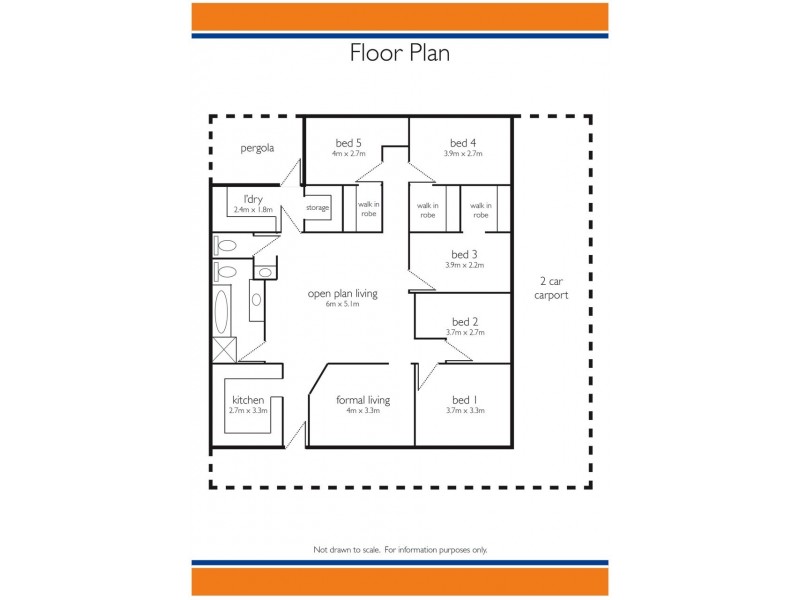 26 MacDonnell Street, Naracoorte SA 5271 Floorplan