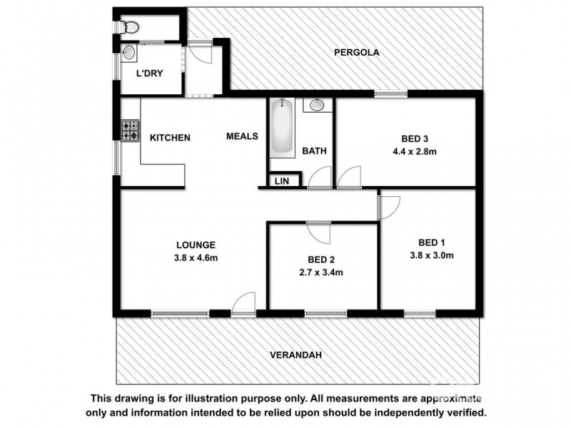 1 Handyside Street, Naracoorte SA 5271 Floorplan