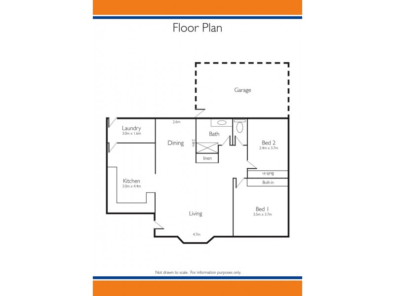 1/6 Porter Street, Naracoorte SA 5271 Floorplan