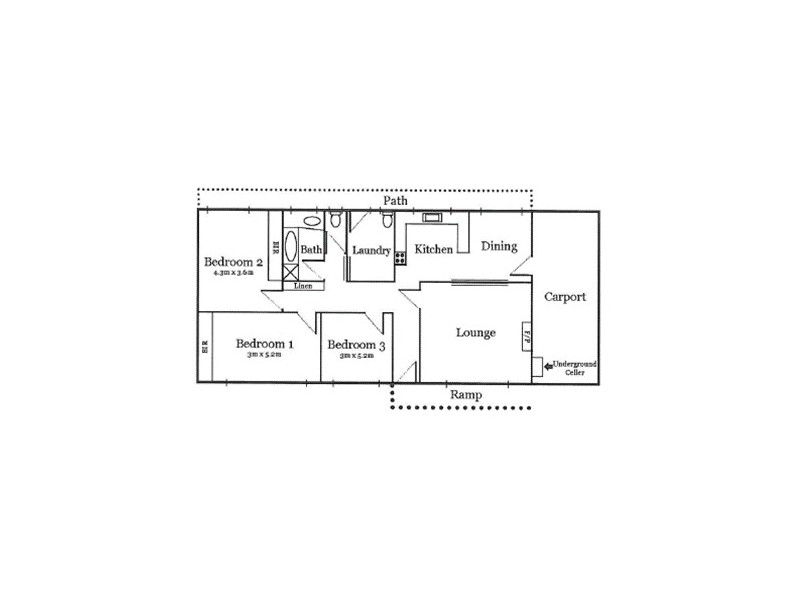 19 Hutchesson Street, Millicent SA 5280 Floorplan