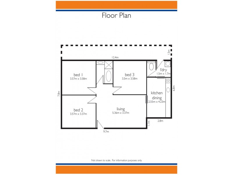 4 Friesian Street, Naracoorte SA 5271 Floorplan