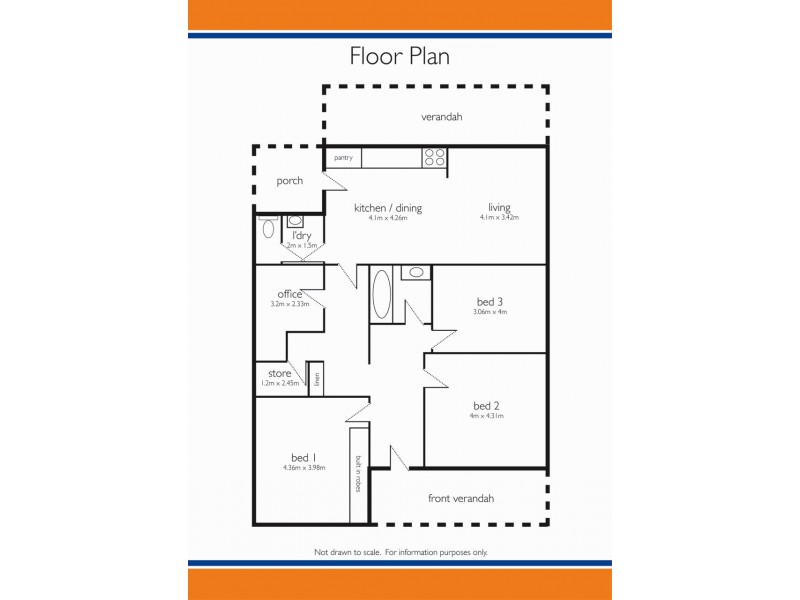 2 Rule Street, Naracoorte SA 5271 Floorplan