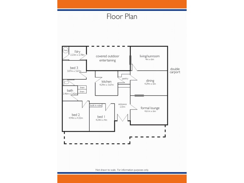 46* Foster Street, Naracoorte SA 5271 Floorplan