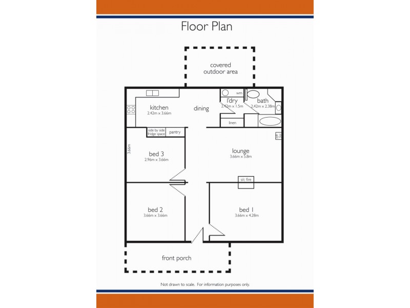 19 Magarey Crescent, Naracoorte SA 5271 Floorplan