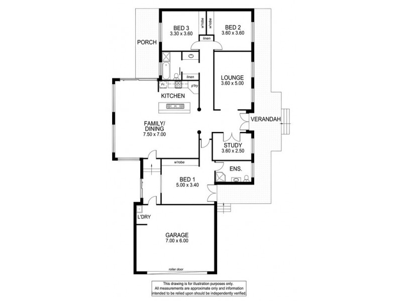 11 Powell Avenue, Robe SA 5276 Floorplan