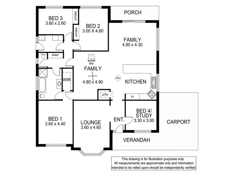 4 Sanders Court, Robe SA 5276 Floorplan