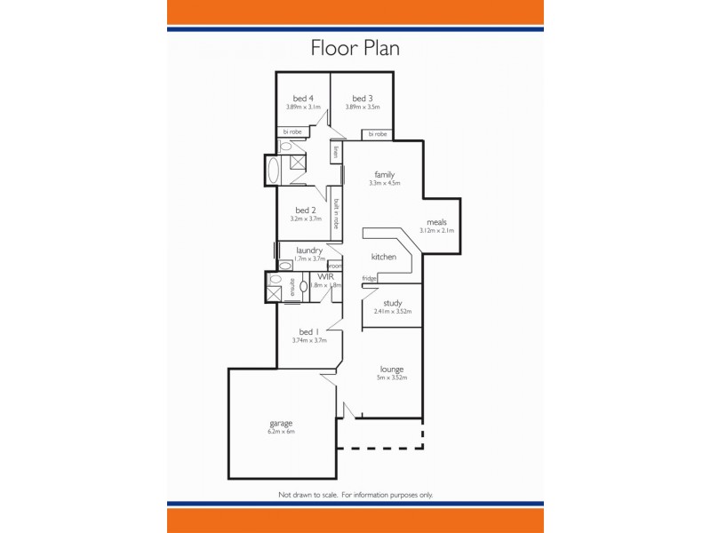 54 Stewart Terrace, Naracoorte SA 5271 Floorplan